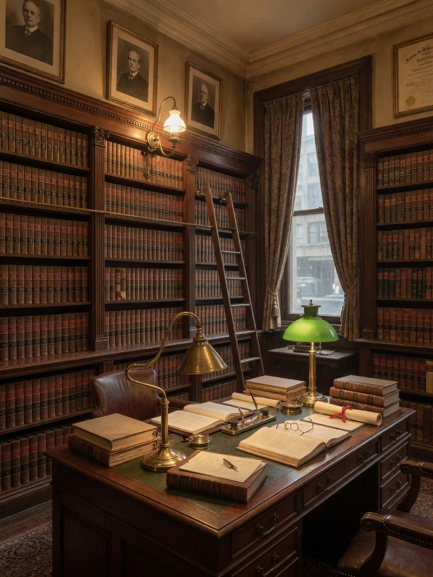 Historic legal library